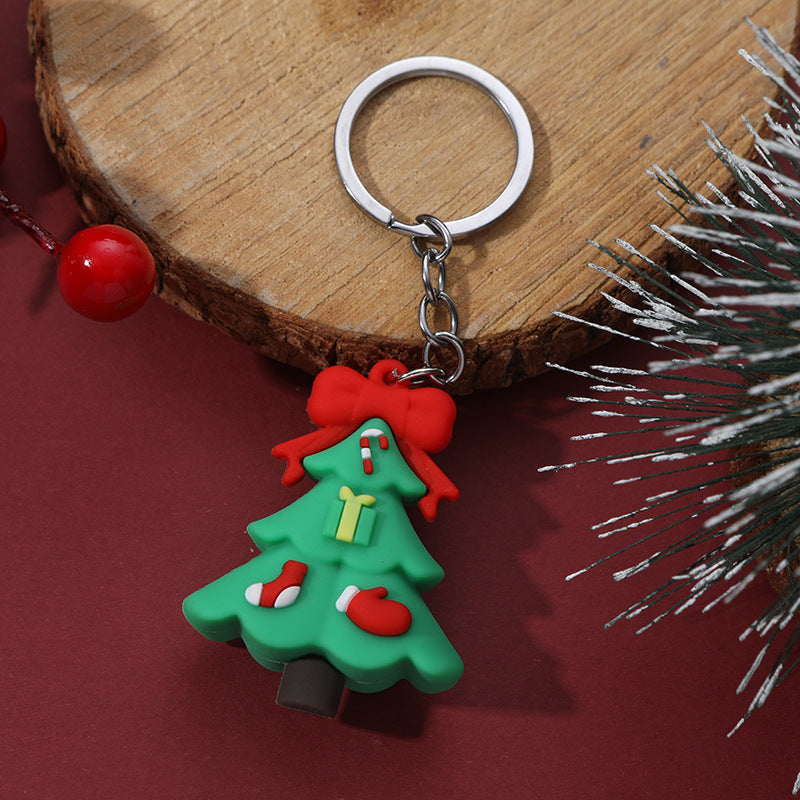 Wholesale Christmas PVC Keychain